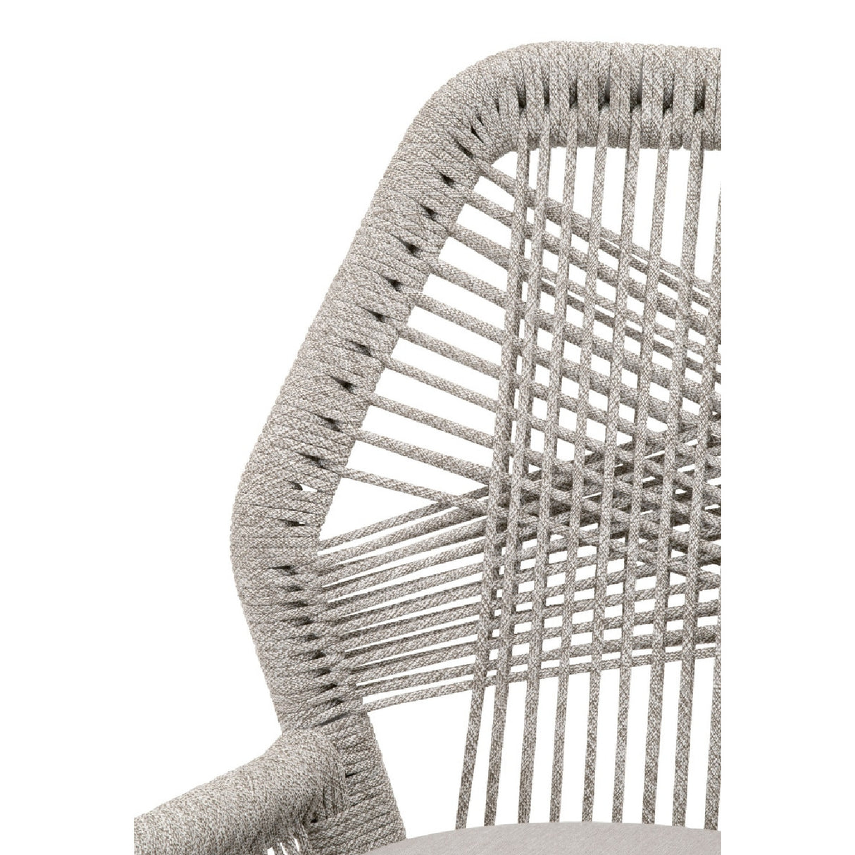   Woven Flat Rope Bar Stool | Oroa.com