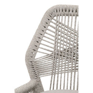  Woven Flat Rope Bar Stool | Oroa.com