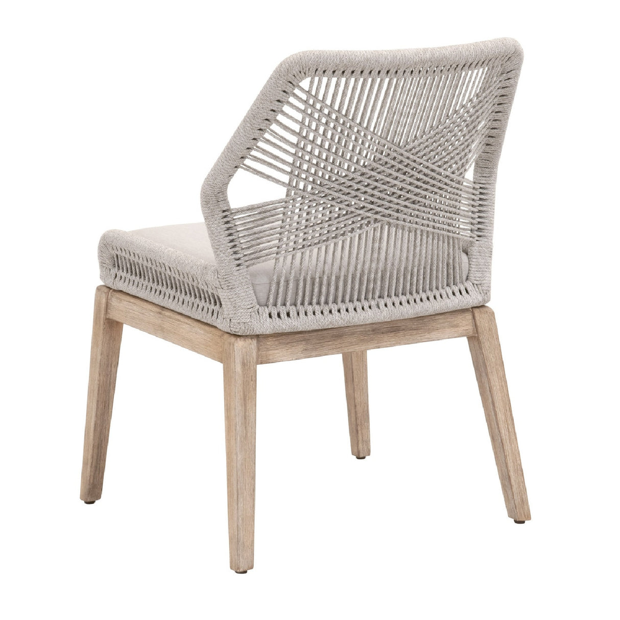   Woven Flat Rope Dining Chairs (2) | Oroa.com