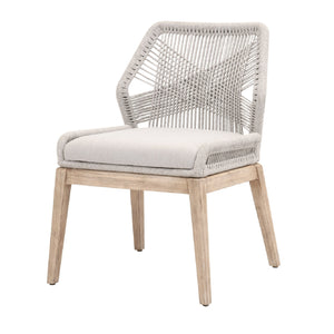   Woven Flat Rope Dining Chairs (2) | Oroa.com