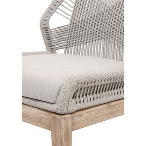   Woven Flat Rope Dining Chairs (2) | Oroa.com