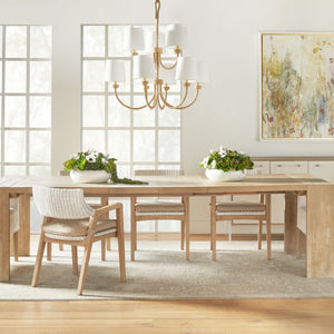   White Rattan Dining Armchair | Oroa.com