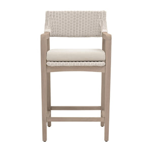   White Rattan Outdoor Counter Stool | Oroa.com