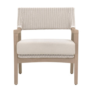   Modern European furniture - White Rattan Outdoor Club Chair - www.oroa.com | Oroa.com