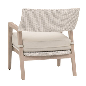   Modern European furniture - White Rattan Outdoor Club Chair - www.oroa.com | Oroa.com
