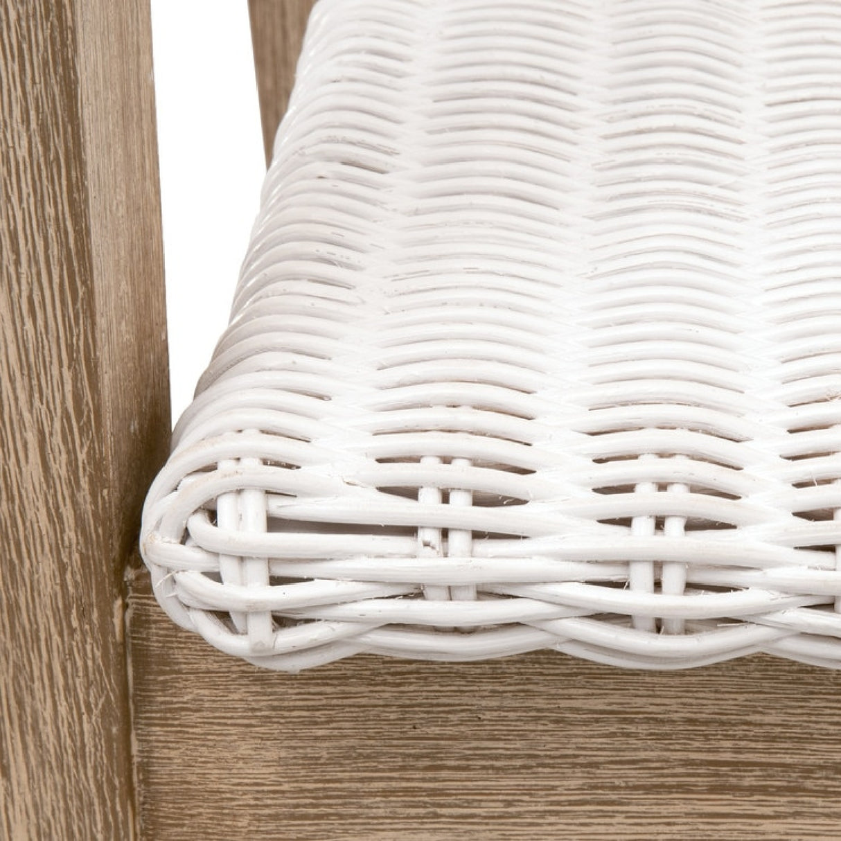   White Rattan Counter Stool | Oroa.com