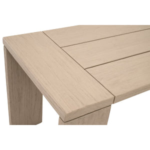   Teak Scandinavian Outdoor Bench | Oroa.com