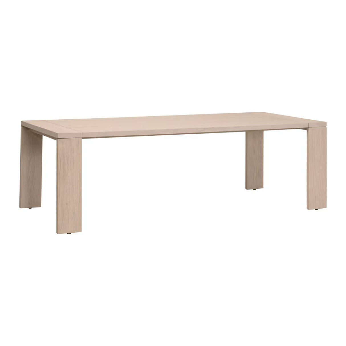   Teak Rectangular Outdoor Dining Table | Oroa.com