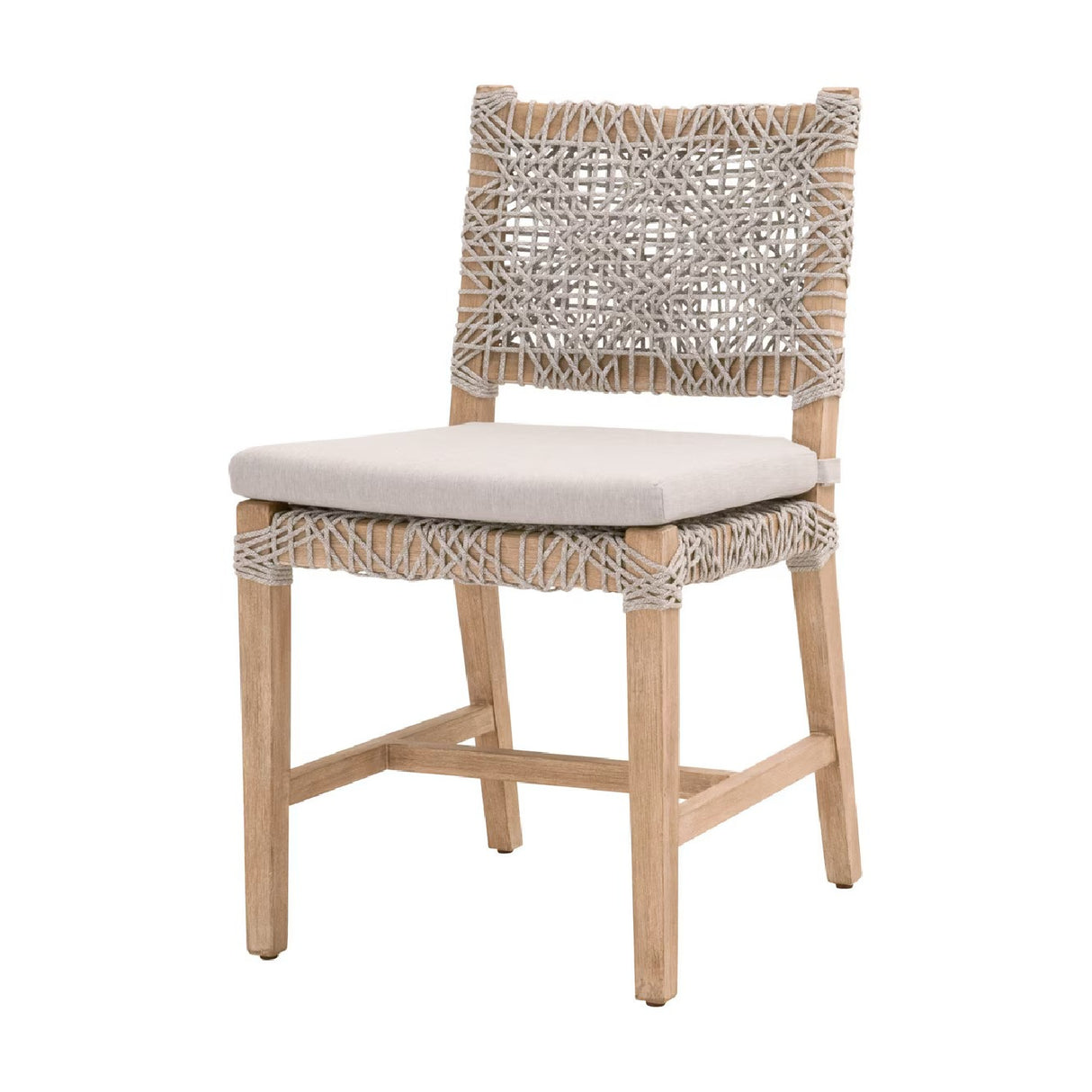   Interlaced Flat Rope Dining Chairs (2) | Oroa.com