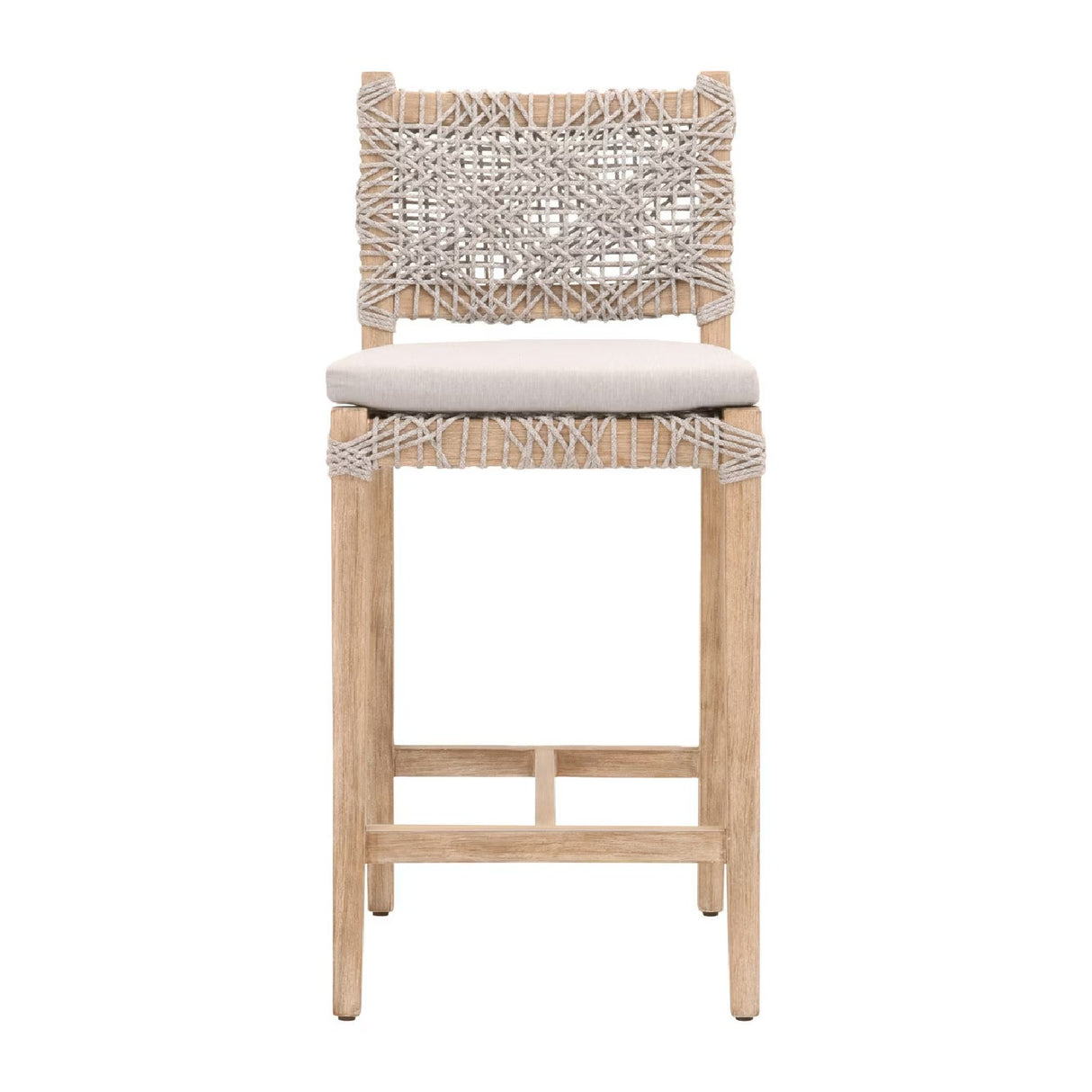   Interlaced Flat Rope Counter Stool | Oroa.com