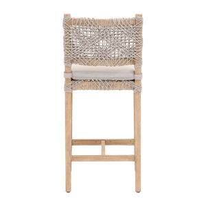   Interlaced Flat Rope Counter Stool | Oroa.com