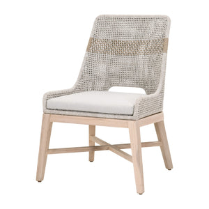   Taupe Rope Outdoor Dining Chairs (2) | Oroa.com