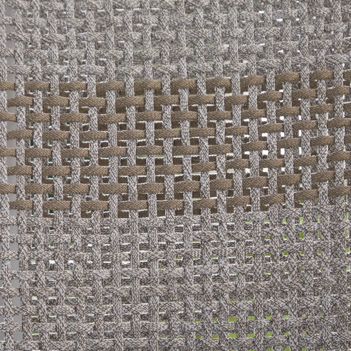   Taupe Rope Outdoor Dining Chairs (2) | Oroa.com