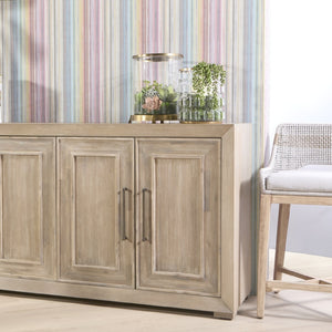   Taupe Stripe Rope Counter Stool | Oroa.com
