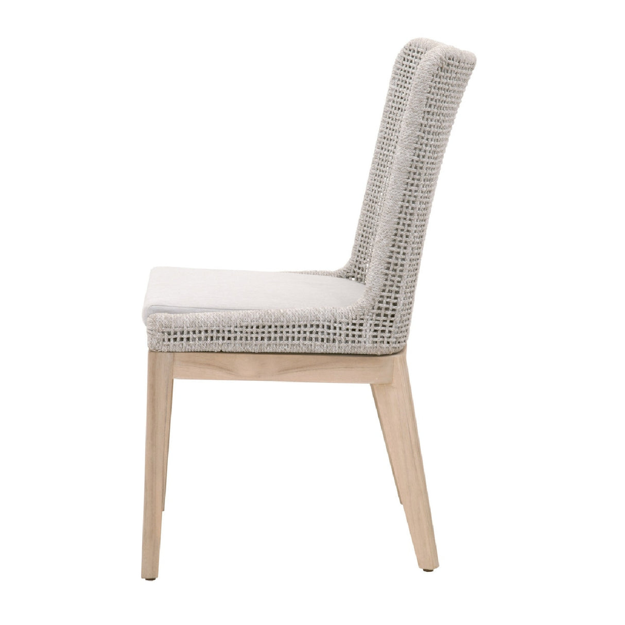   White Rope Outdoor Dining Chairs (2) | Oroa.com