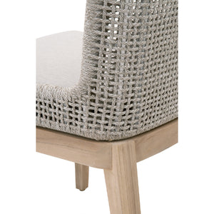   White Rope Outdoor Dining Chairs (2) | Oroa.com