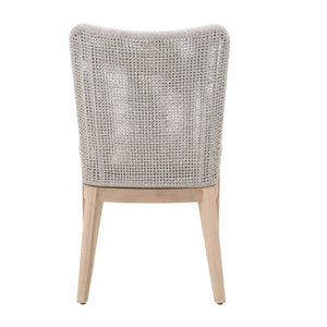   White Rope Outdoor Dining Chairs (2) | Oroa.com