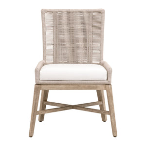   Beige Rope Dining Chairs (2) | Oroa.com