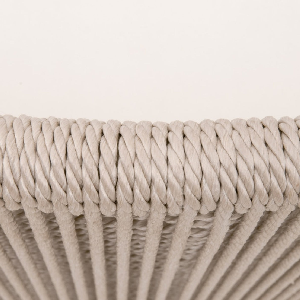   Beige Rope Dining Chairs (2) | Oroa.com