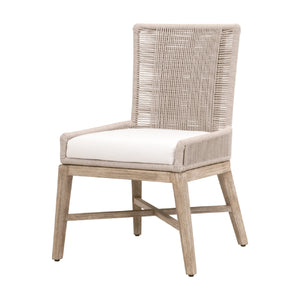   Beige Rope Dining Chairs (2) | Oroa.com