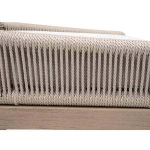   Beige Rope Outdoor Counter Stool | Oroa.com