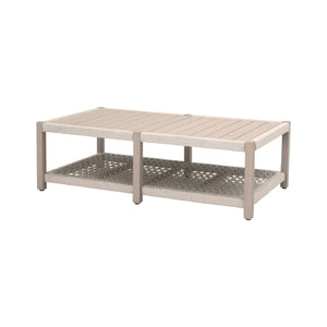   Slatted Teak Outdoor Coffee Table | Oroa.com