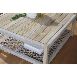   Teak Square Outdoor Coffee Table | Oroa.com