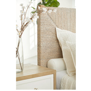   Whitewashed Abaca Rope Bed | Oroa.com