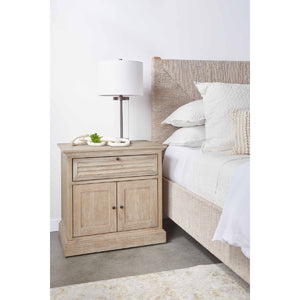   Whitewashed Abaca Rope Bed | Oroa.com