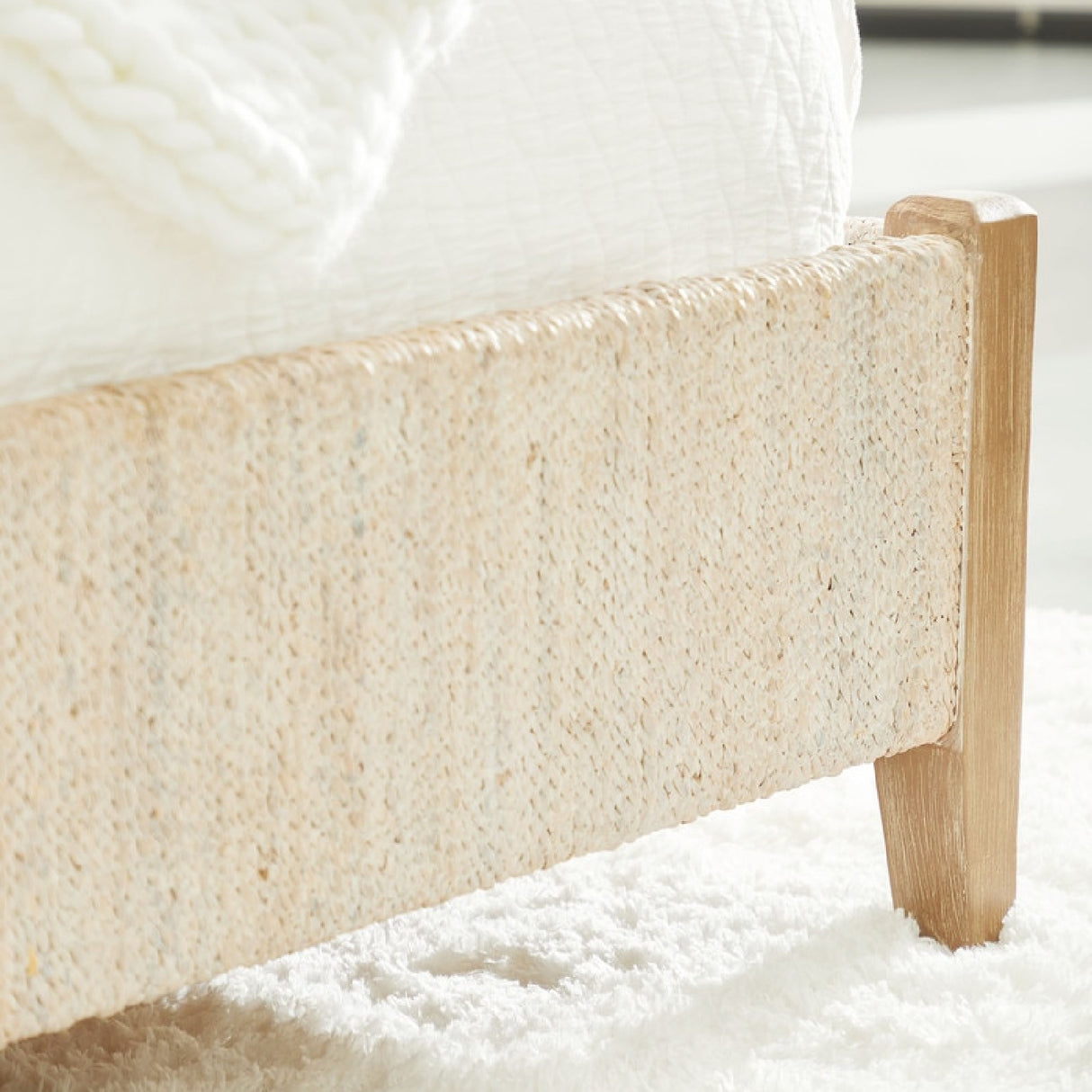   Abaca Rope California King Bed | Oroa.com