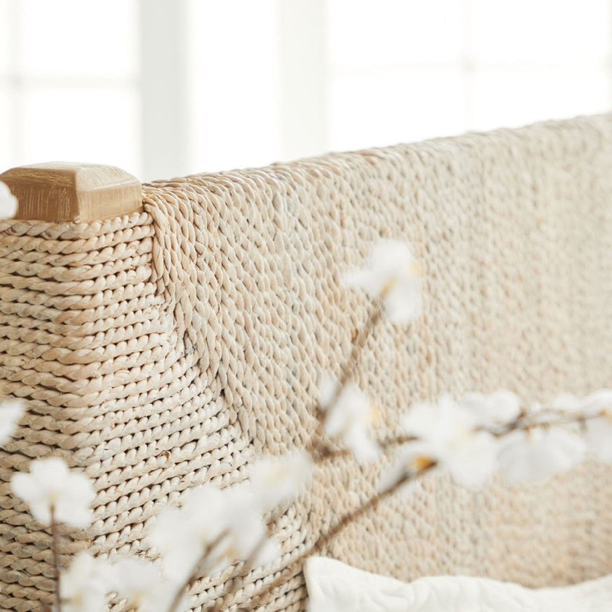   Abaca Rope California King Bed | Oroa.com