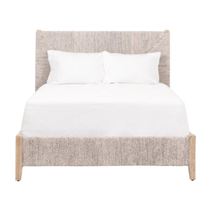   Whitewashed Abaca Rope Bed | Oroa.com