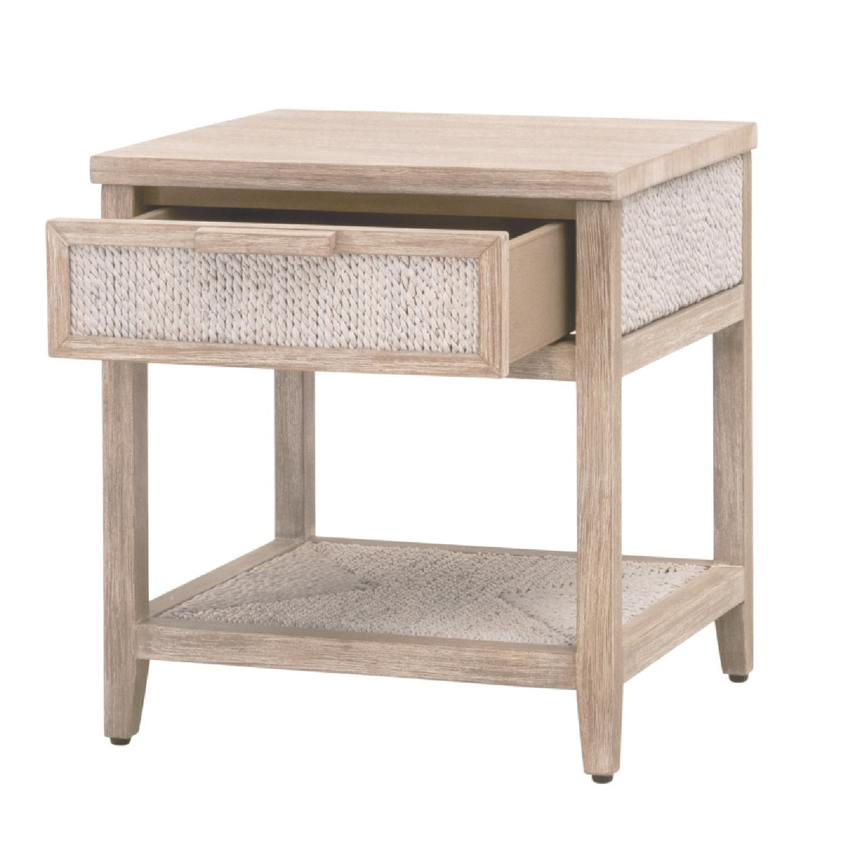   Gray Mahogany 1-Drawer Nightstand | Oroa.com
