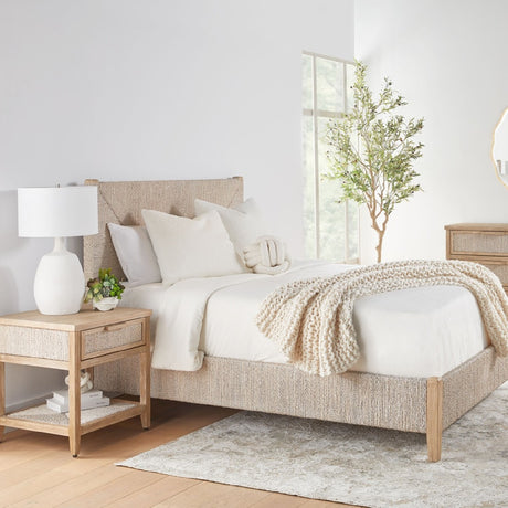   Gray Mahogany 1-Drawer Nightstand | Oroa.com