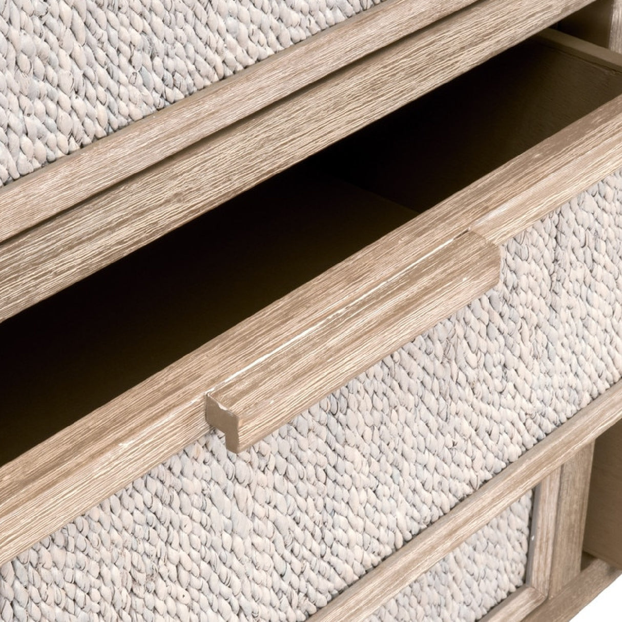   Gray Mahogany 6-Drawer Double Dresser | Oroa.com