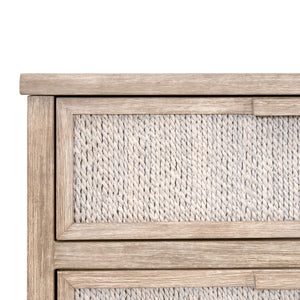   Gray Mahogany 6-Drawer Double Dresser | Oroa.com
