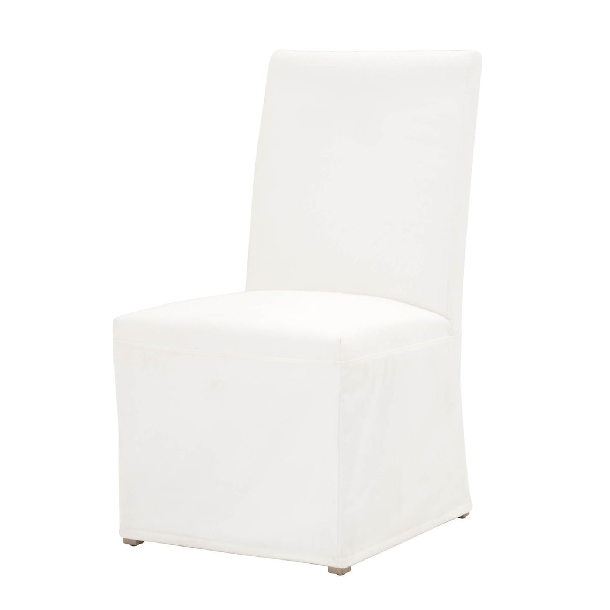   White Dining Chair Slipcovers (2) | Oroa.com