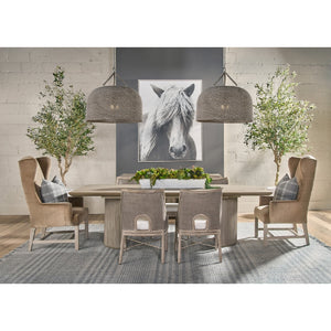   Brown Velvet High-Back Accent Chair | Oroa.com