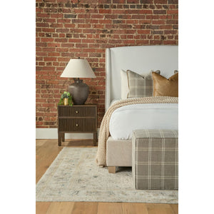   Beige Fabric Bed | Oroa.com