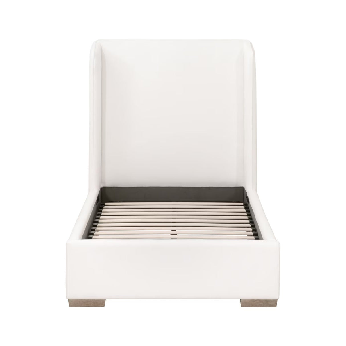   White Upholstered Twin Bed | Oroa.com