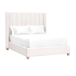   Channeled Velvet King Bed | Oroa.com