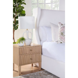   Wing-Shaped Headboard Queen Bed | Oroa.com