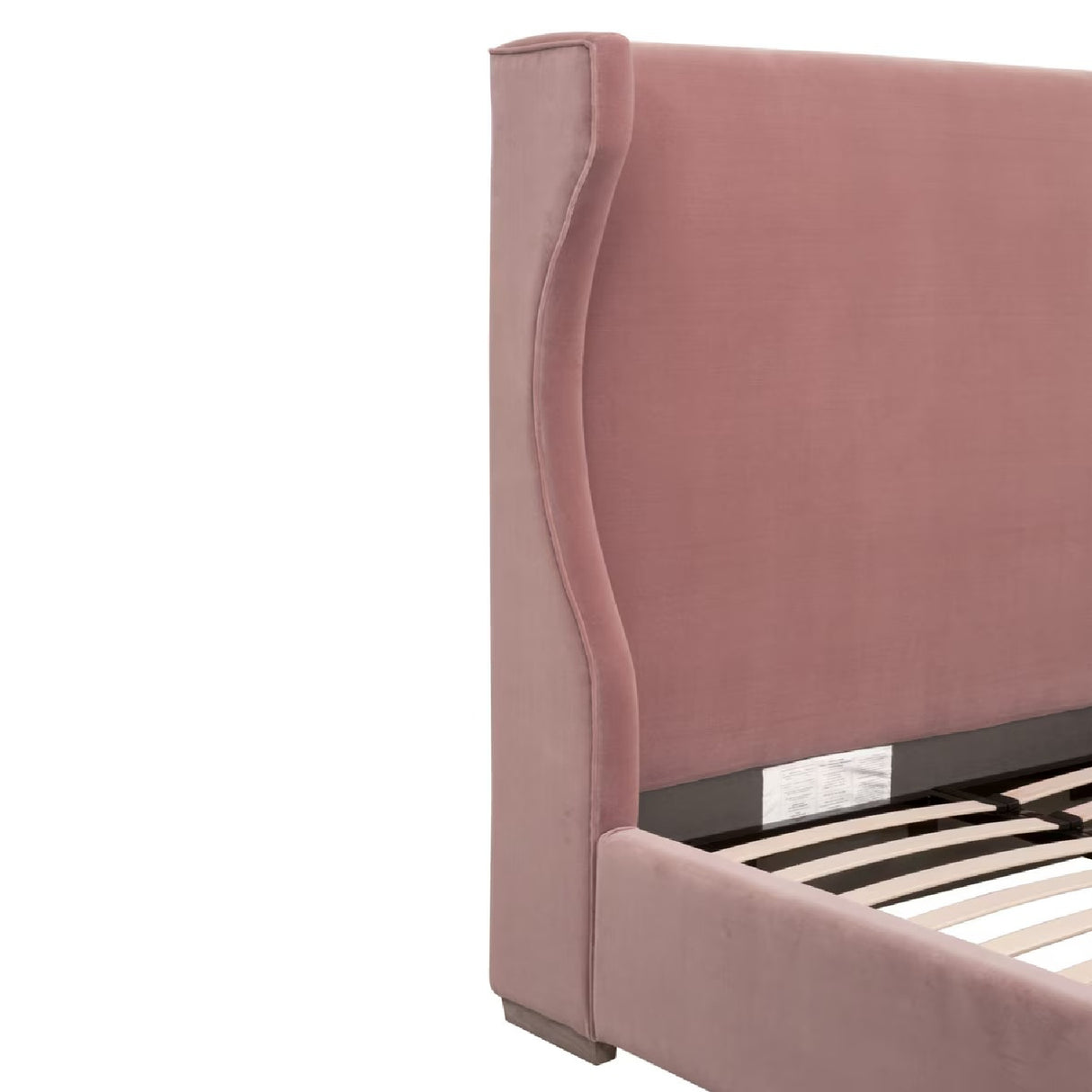   Wing-Shaped Headboard Queen Bed | Oroa.com