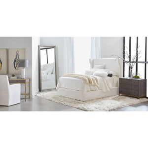   White Upholstered Bed | Oroa.com