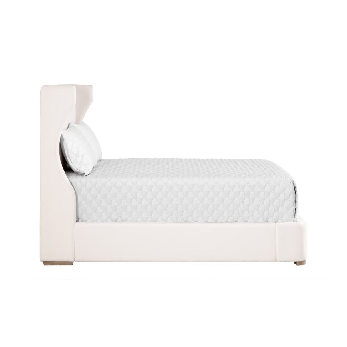   White Upholstered Bed | Oroa.com