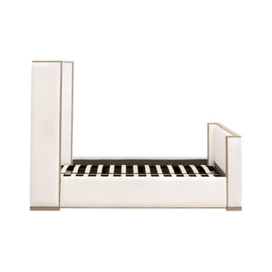   White Upholstered Bed | Oroa.com