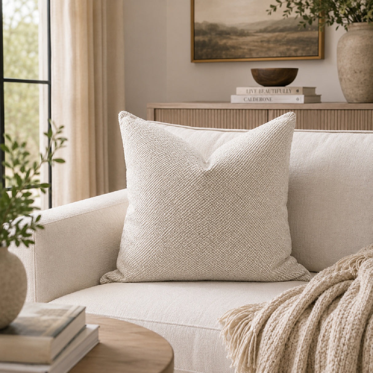   Minimalist Square Pillows (2) | Oroa.com