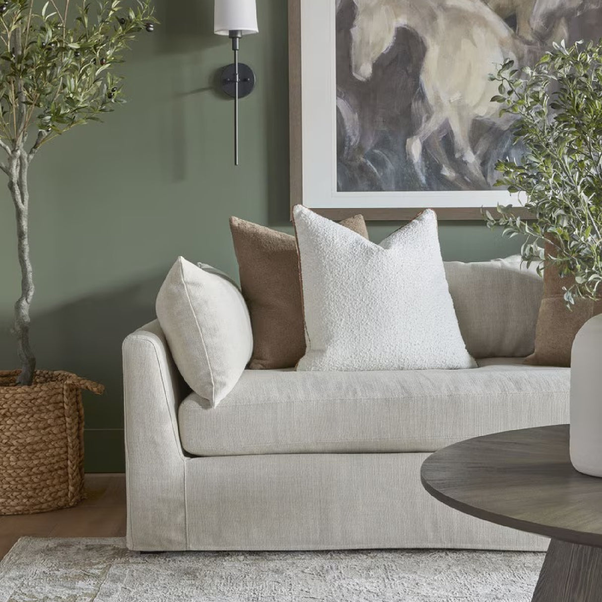   Piped Square Pillows (2) | Oroa.com