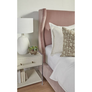   Cream Linen Flanged Pillows (2) | Oroa.com