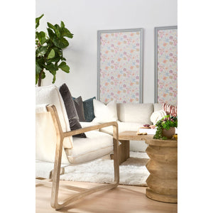   Pine Wood Cylindrical Accent Table | Oroa.com